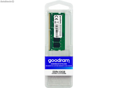Goodram DDR4 2666 mt/s 16GB sodimm 260pin GR2666S464L19/16G