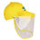 Gorra con pantalla protectora transparente artículada y extraíble prevención y - Foto 3