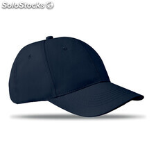Gorra de beisbol de 6 paneles azul MIMO8834-04