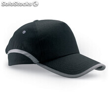 Gorra de béisbol de algodón negro MIKC6403-03