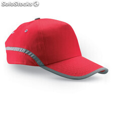 Gorra de béisbol de algodón rojo MIKC6403-05