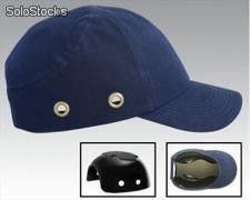 Gorra de Seguridad Textil Azul con casquete plástico Libus