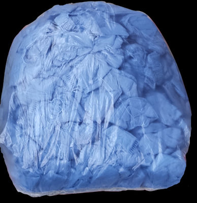 Gorro azul desechable sanitarios enfermería- caja 40 bolsas x 100 gorros - Foto 2