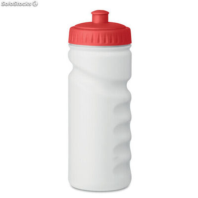Gourde sport PE 500ml. rouge MIMO9538-05