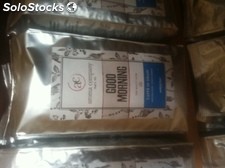 Grains de café GOOD MORNING paquet de 1000 gr.Rôtissage du café italien