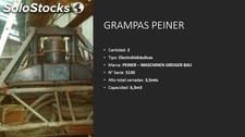 Grampa electrohidráulica marca peiner - maschinen greifer bau