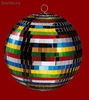 Gran Bola de Espejos de Colores (diametro 20cm) Ideal para Fiestas