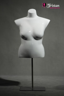 Grande taille buste féminin avec base en métal - Photo 5