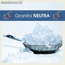 Granita neutra + granita menta