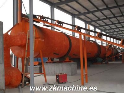 Granulador de tambor rotatorio para fertilizantes Fabricante Profesional China