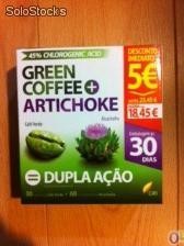 Green coffee + artichoke (café verde + alcachofra) - cáps+comp 90/un