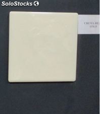 Gres Azulejo Pared Revestimiento Crema Real Brillo 15x15