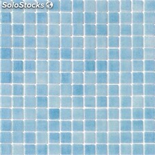 Gresite piscina azul celeste niebla malla 3004