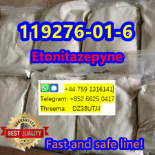 Grey powder Etonitazepyne cas 2785346-75-8 in stock on sale