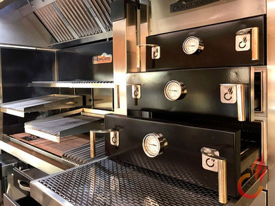 Grill et embers oven