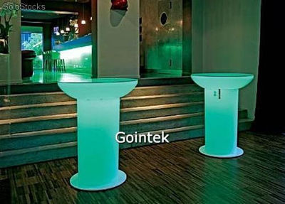 Griotte Muster Led Beleuchtet Bar Tisch