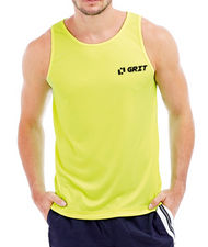 GRIT Sportswear Top Active męska koszulka na ramiączka, termoaktywna, oddychając