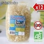 Gros coquillages de riz BIO - EXQUIDIA! : 12 x 500 grammes