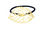 Grossiste Bracelet bijoux fantaisie couleur or A-1265 - 1