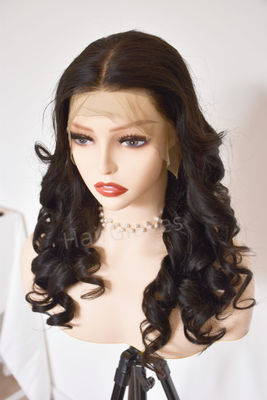 Grossiste de lace front perruque naturelle en remy cheveux brésilien