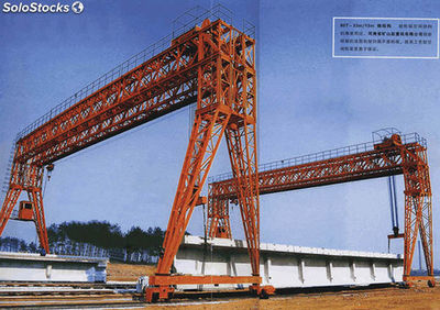 Grúa pórtico de construcción de modelo truss - Foto 2