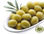Grüne Oliven in Salzlake - 1