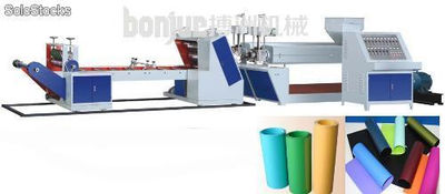 Grupo máquina co-extrusión láminas plastico multicapas bjsp-105-80