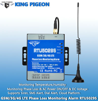 GSM 3 Phase Power Loss Alarm Temperature Humidity Status Monitoring RTU5029S - Foto 2