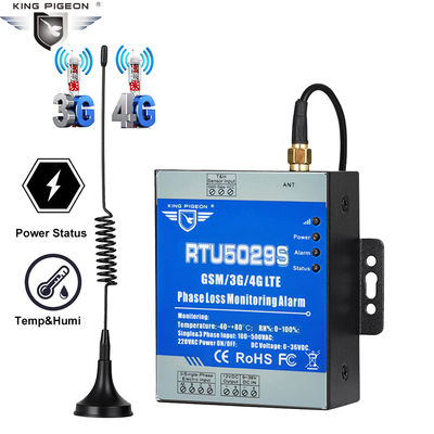 GSM 3 Phase Power Loss Alarm Temperature Humidity Status Monitoring RTU5029S - Foto 5