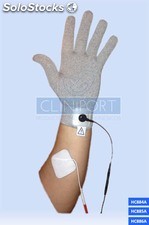 Guante conductor de corriente - Electrodo anatómico