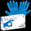 Guante Desechable TPE Azul- Libre de Polvo, (200 Un) - Uso Industrial (FDA) - 1