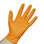 Guante microdiamantado grasper 5O unds. Naranja talla xxl - 1