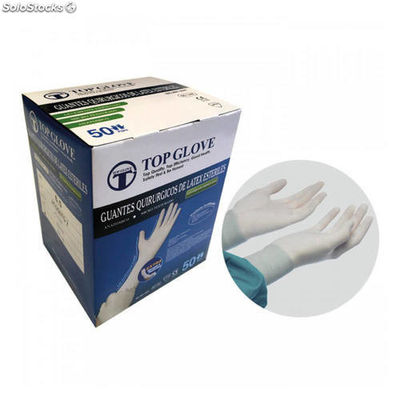 Guante quirúrgico Top Glove 6