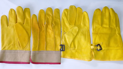 guantes de carnaza y piel - Foto 5