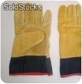 Guantes de descarne americano puño corto Amarillo