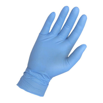 Guantes de nitrilo azules sin polvo 100UD talla m