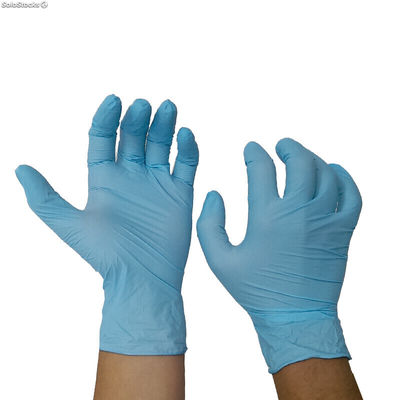 Guantes de nitrilo soft azul 1000uds talla L