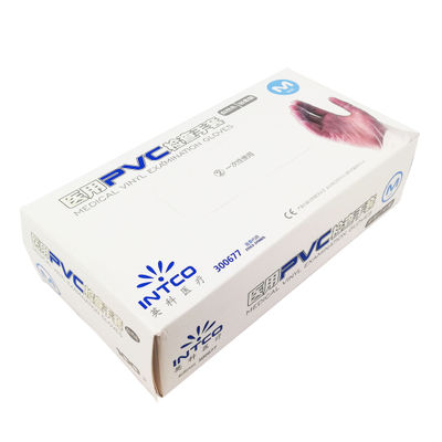Guantes resistentes y elásticos INTC VINILO reforzados con PVC. Pack de 50 cajas - Foto 2