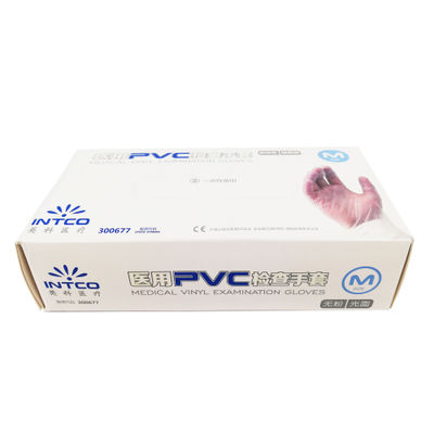 Guantes resistentes y elásticos INTC VINILO reforzados con PVC. Pack de 50 cajas - Foto 3