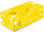 Guanto monouso monouso in nitrile gialli, senza polvere taglia XS - Foto 2