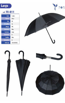 guarda-chuva preto grande