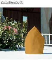 Guardanapos de tecido Strech Amarelo mostarda 618 40x40 cm