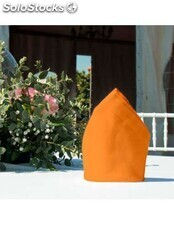 Guardanapos de tecido Strech laranja 38 50x50 cm