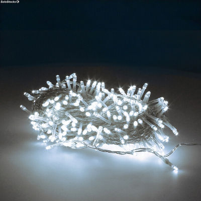 Guinalda Luces Navidad 300 Leds Color Blanco Frio Luz Navidad Interiores y