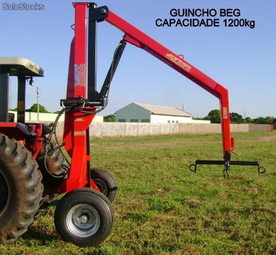 Guincho Agricola Big Bag Modelo Fixo e Giratório - Foto 2