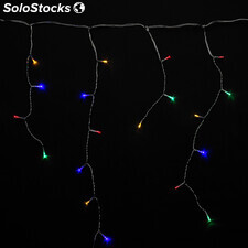 Guirnalda Luces Navidad Cortina 3x1 Metros 115 Leds Multicolor. Luz Navidad