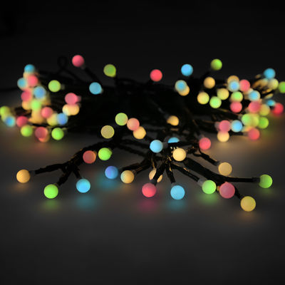 Guirnalda Luces Navidad Esfera 120 Leds Luz Multicolor. Uso en Exteriores /
