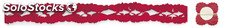 Guirnalda unicolor rojo 4 mts, 12