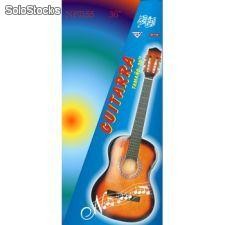 Guitarra Española hecha de Madera para aprender, animar las fiestas.