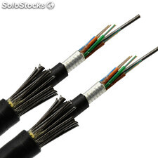 GYTA33 Cable de fibra óptica 2-288Core Monomodo PE Chaqueta